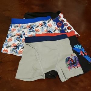 4t boys Spiderman boxer briefs
